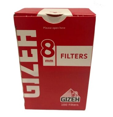 Фильтры для самокруток 8мм Gizeh Standard 100 шт
