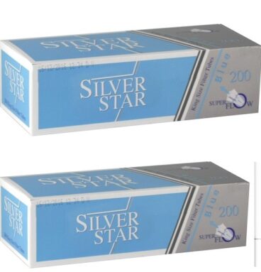 Гильзы с фильтром SILVER STAR Blue Super flow (200 шт.)