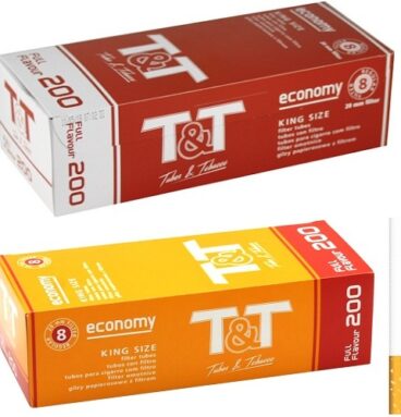 Гильзы с фильтром T&T Economy Full Flavour Regular Long filter (200 шт.)