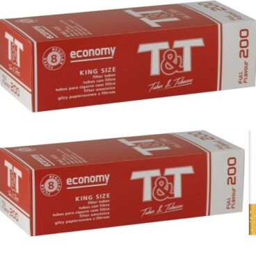 Гильзы с фильтром T&T Economy Full Flavour Regular filter (200 шт.)
