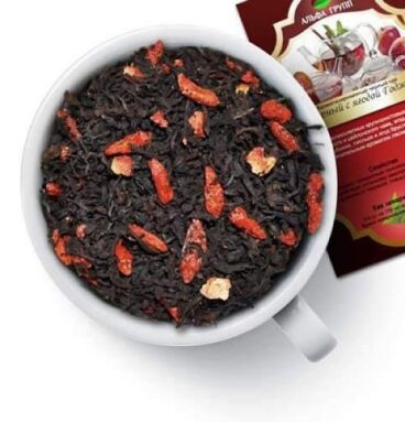 Чай черный «Горный с ягодой Годжи»